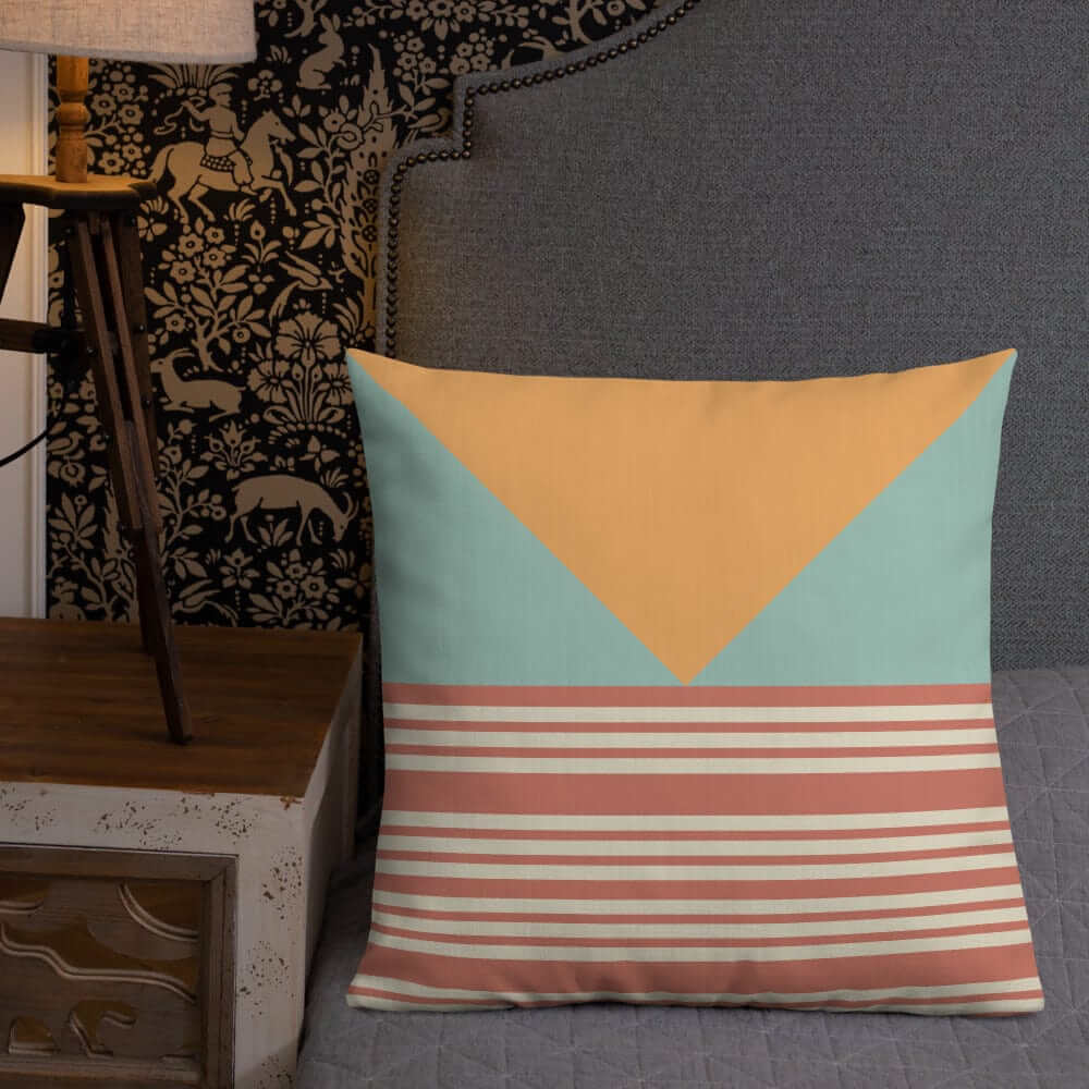 Retro Claire Modern Geometric Decorative Throw Pillow Cushion, Throw Pillows, $ 51.50, A Moment Of Now™