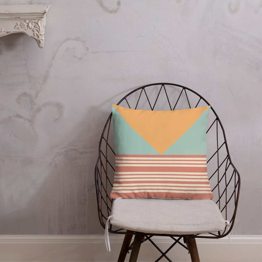 Retro Claire Modern Geometric Decorative Throw Pillow Cushion, Throw Pillows, $ 51.50, A Moment Of Now™