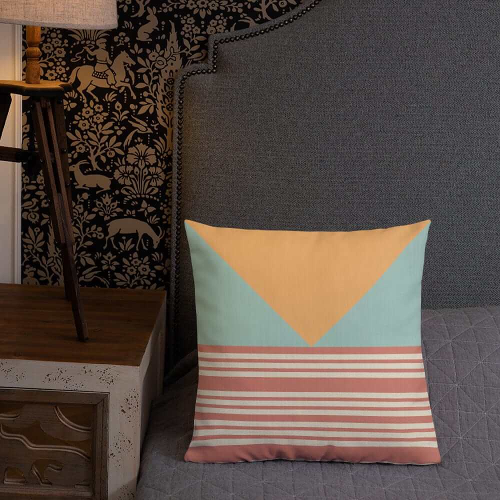 Retro Claire Modern Geometric Decorative Throw Pillow Cushion, Throw Pillows, $ 51.50, A Moment Of Now™