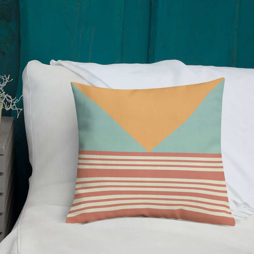 Retro Claire Modern Geometric Decorative Throw Pillow Cushion, Throw Pillows, $ 51.50, A Moment Of Now™