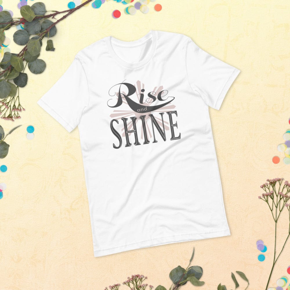 Shop Rise and Shine Inspirational Short-Sleeve Unisex T-Shirt, t-shirts, USA Boutique