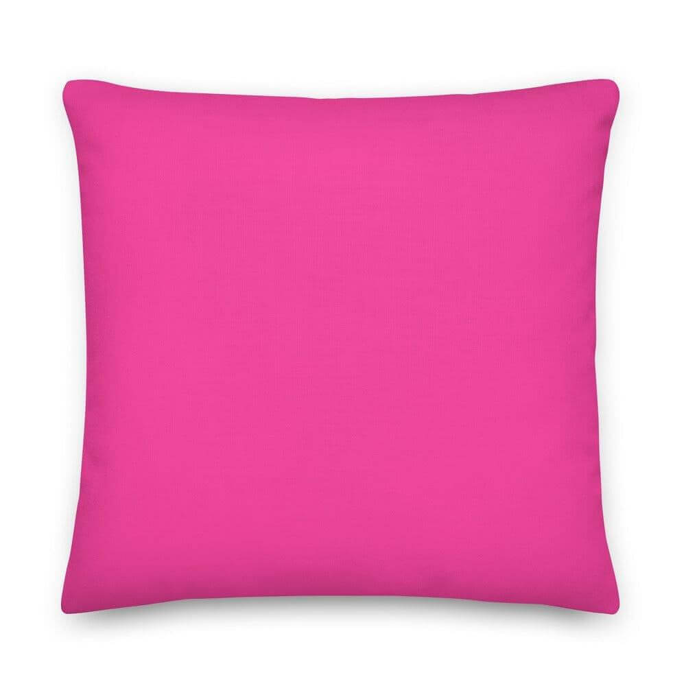 Rose Bonbon Pink Decorative Throw Pillow | Vibrant Playful Pink Decor, Throw Pillows, $ 71.50, A Moment Of Now™