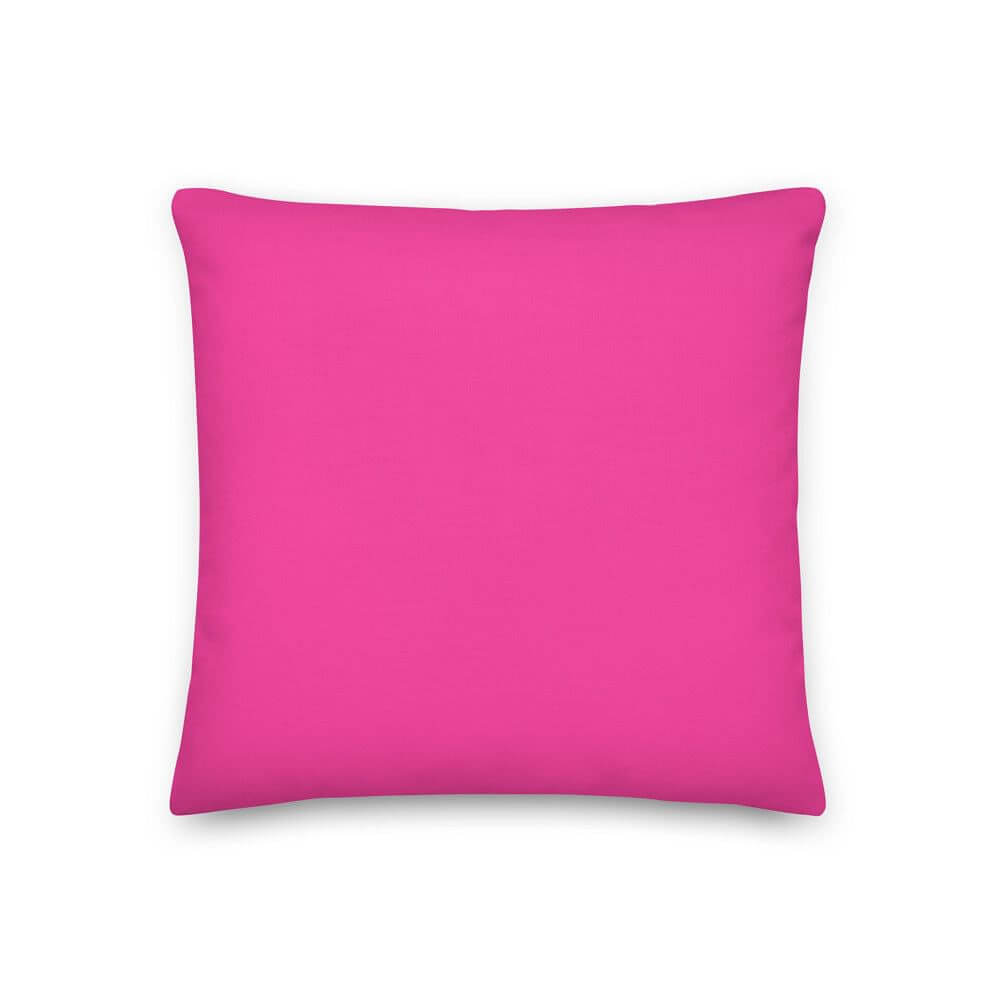Rose Bonbon Pink Decorative Throw Pillow | Vibrant Playful Pink Decor, Throw Pillows, $ 64.50, A Moment Of Now™