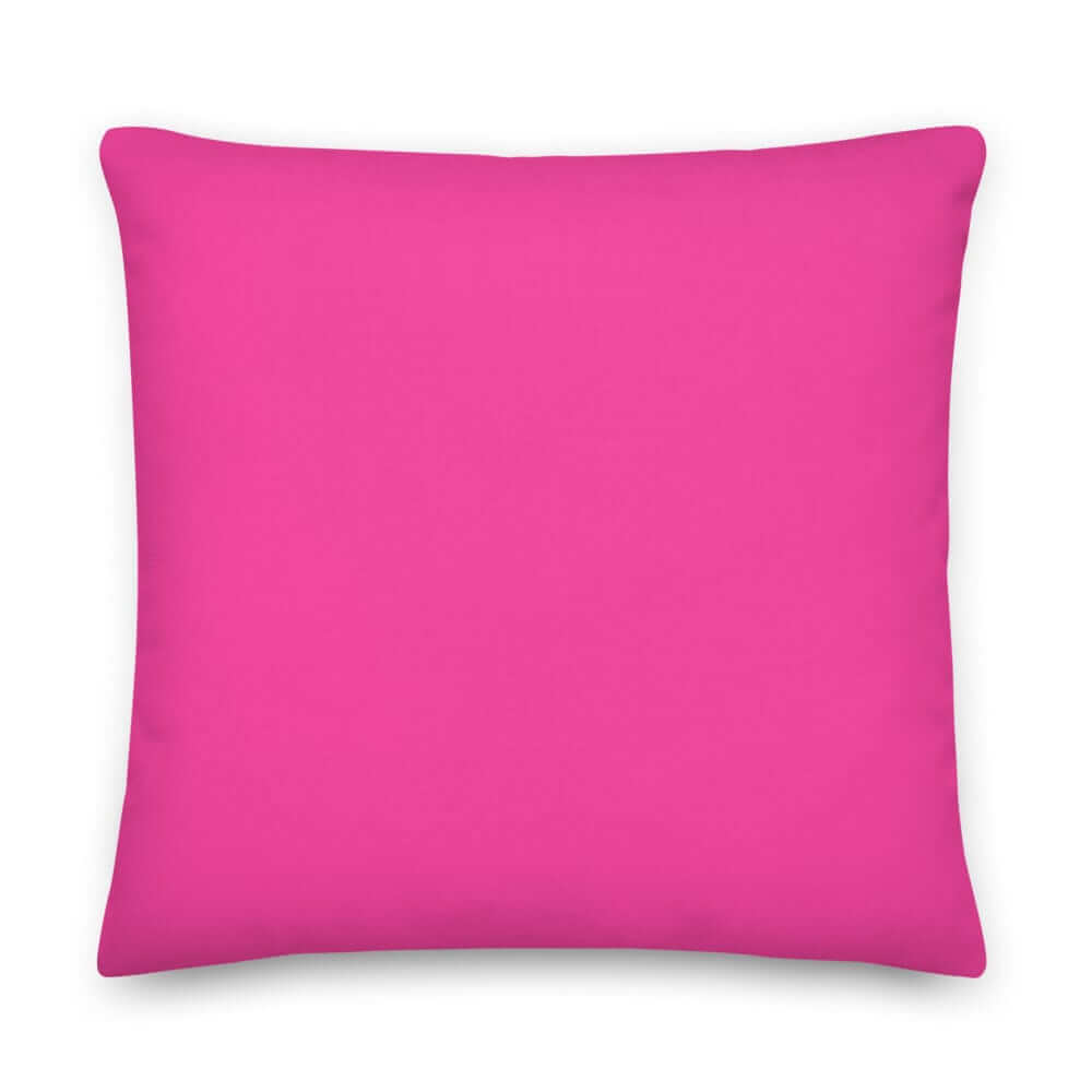 Rose Bonbon Pink Decorative Throw Pillow | Vibrant Playful Pink Decor, Throw Pillows, $ 61.50, A Moment Of Now™