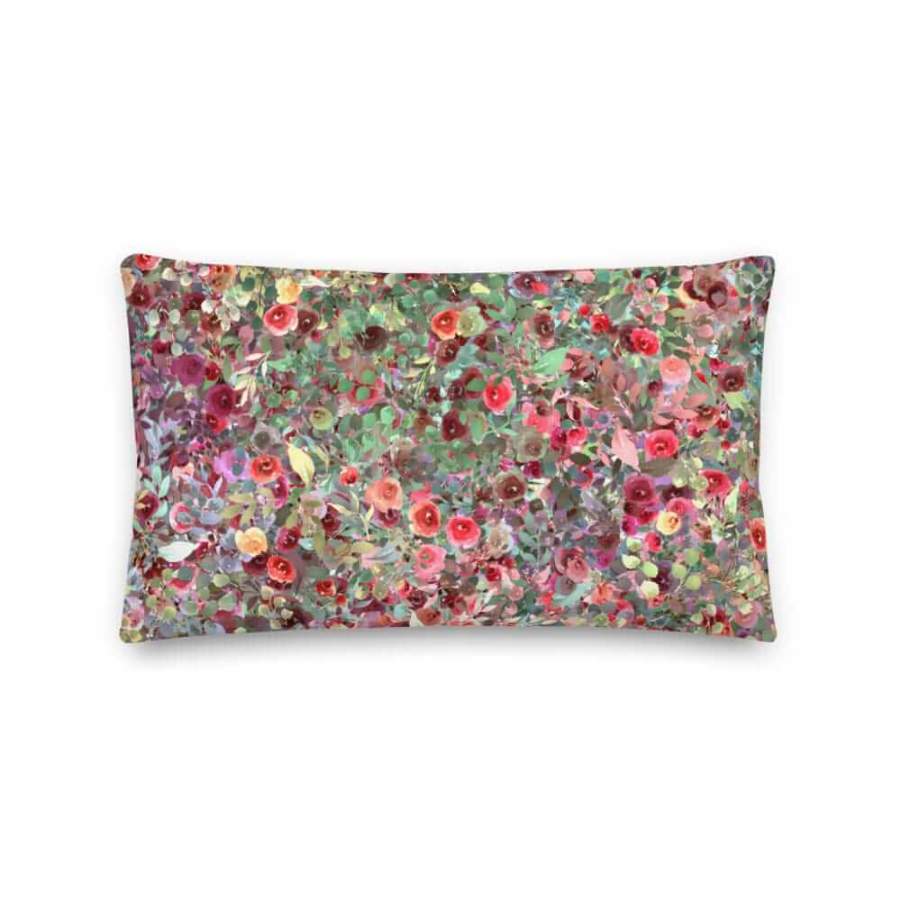 Rose Garden Decorative Throw Pillow | Floral Home Decor, Throw Pillows, $ 55.00, A Moment Of Now™