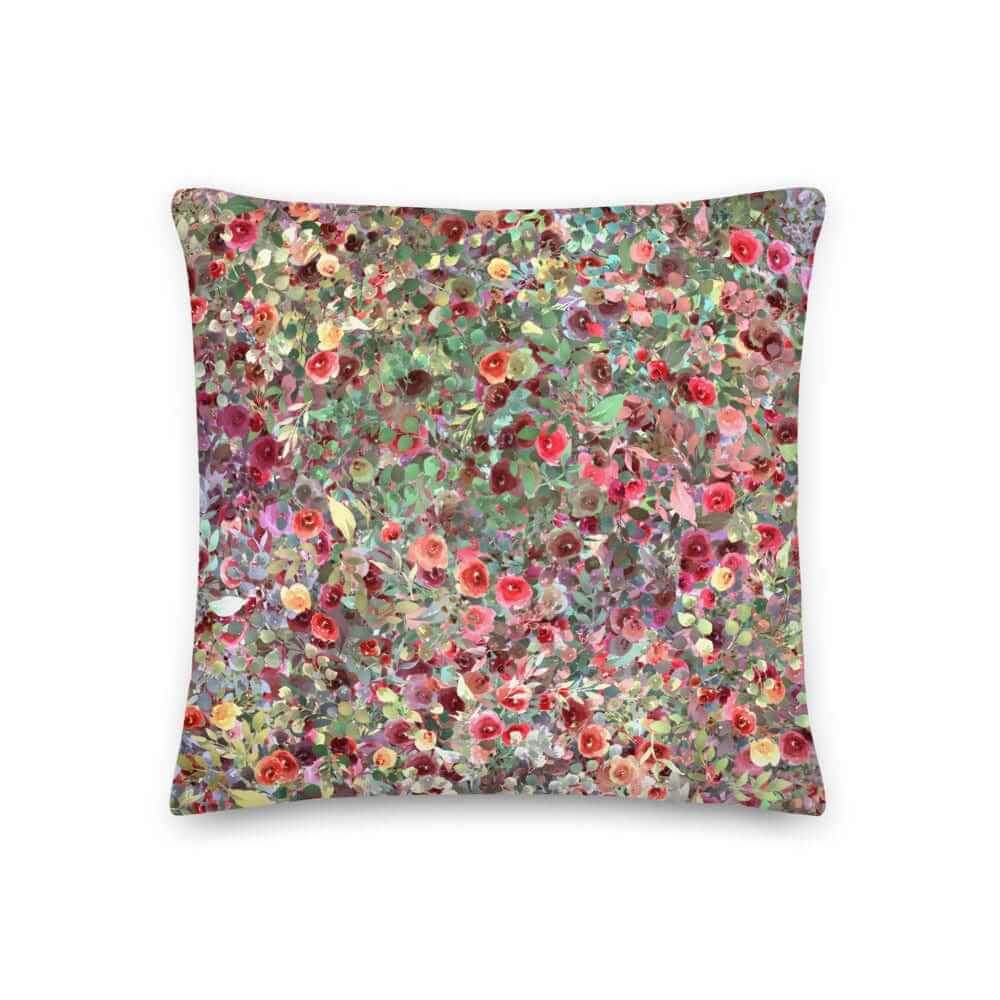 Rose Garden Decorative Throw Pillow | Floral Home Decor, Throw Pillows, $ 55.00, A Moment Of Now™