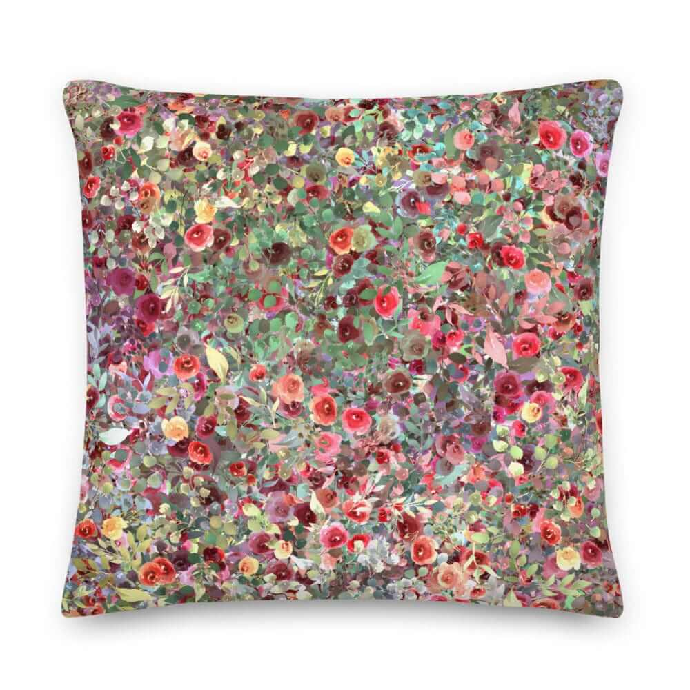 Rose Garden Decorative Throw Pillow | Floral Home Decor, Throw Pillows, $ 55.00, A Moment Of Now™