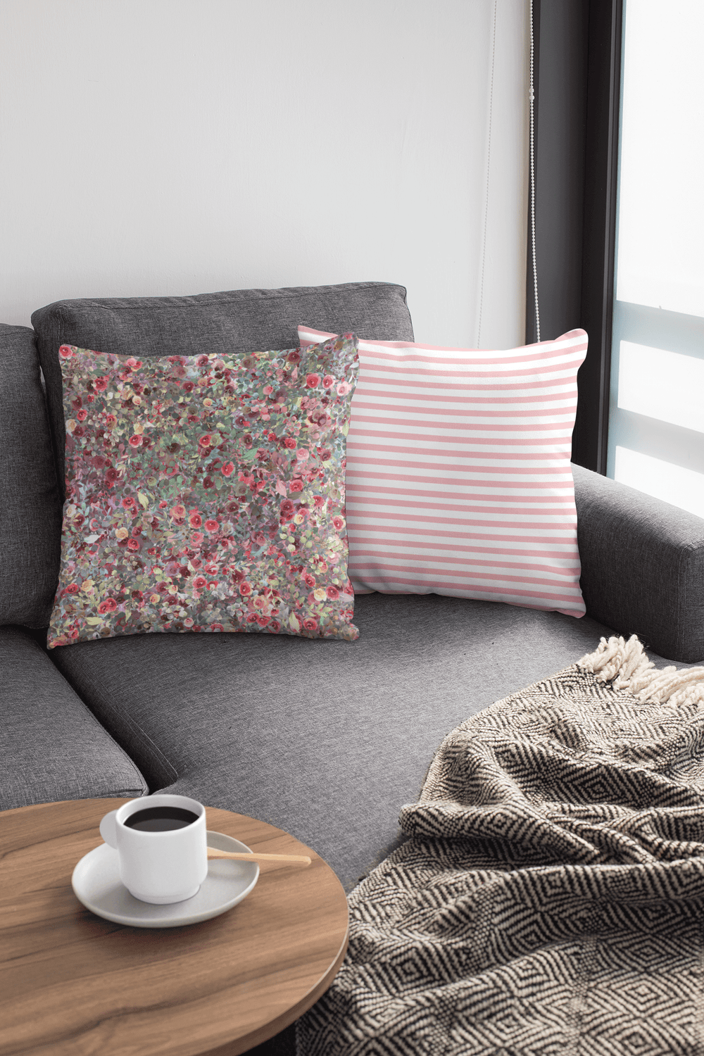 Rose Garden Decorative Throw Pillow | Floral Home Decor, Throw Pillows, $ 55.00, A Moment Of Now™