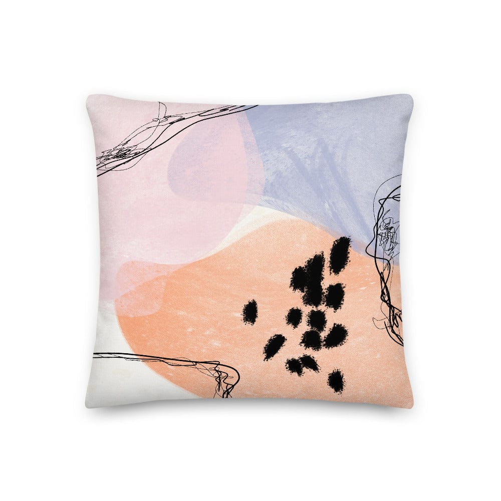 Roseline Abstract Art Geometric Decorative Throw Pillow Cushion Pillow A Moment Of Now Women’s Boutique Clothing Online Lifestyle Store