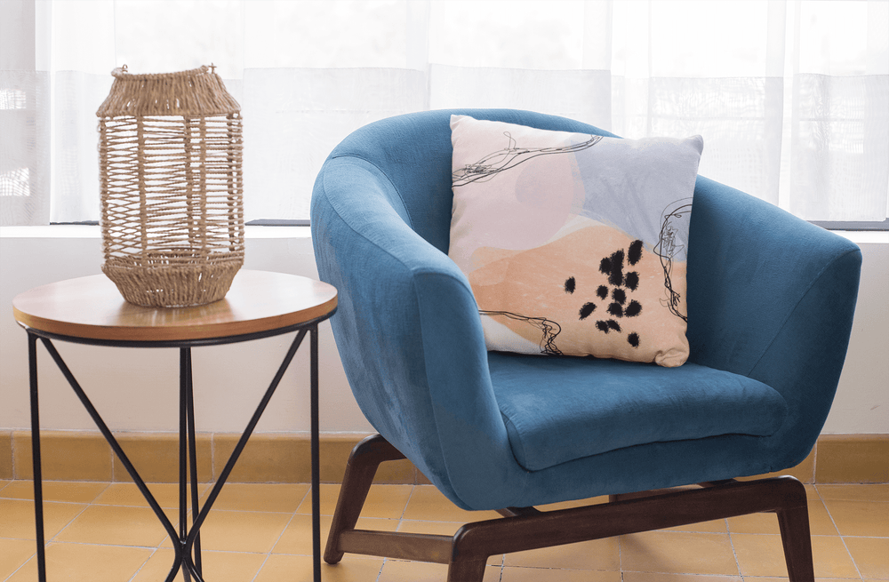 Roseline Abstract Art Geometric Decorative Throw Pillow Cushion, Pillow, $ 64.50, A Moment Of Now™