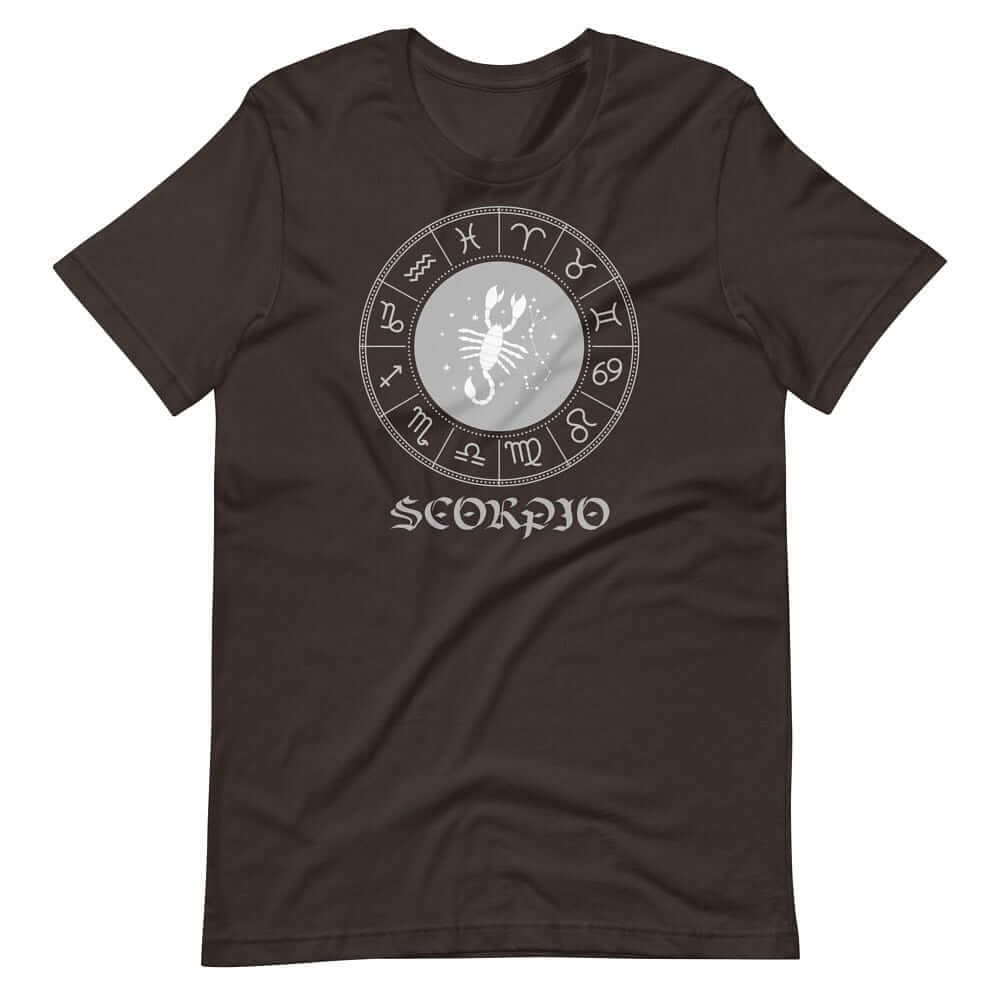 Scorpio Zodiac Star Sign Short-Sleeve Unisex T-Shirt, Clothing T-shirts, $ 33.44, A Moment Of Now™
