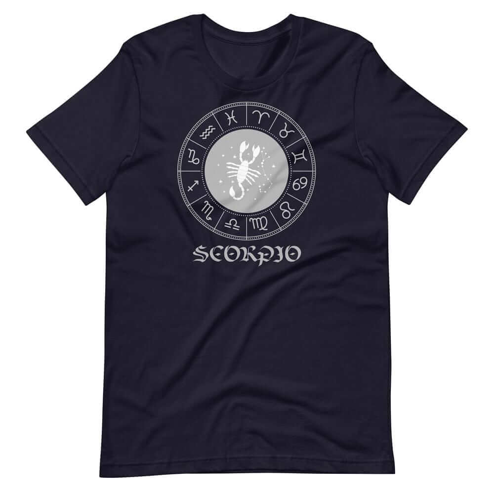 Scorpio Zodiac Star Sign Short-Sleeve Unisex T-Shirt, Clothing T-shirts, $ 33.44, A Moment Of Now™