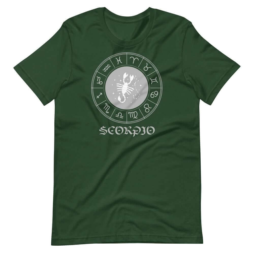 Scorpio Zodiac Star Sign Short-Sleeve Unisex T-Shirt, Clothing T-shirts, $ 33.44, A Moment Of Now™