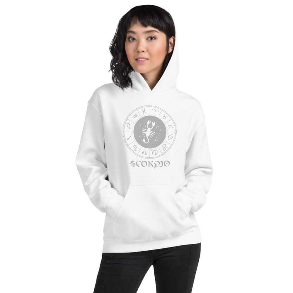 Scorpio Zodiac Star Sign Unisex Hoodie, Hoodie, $ 38.75, A Moment Of Now™