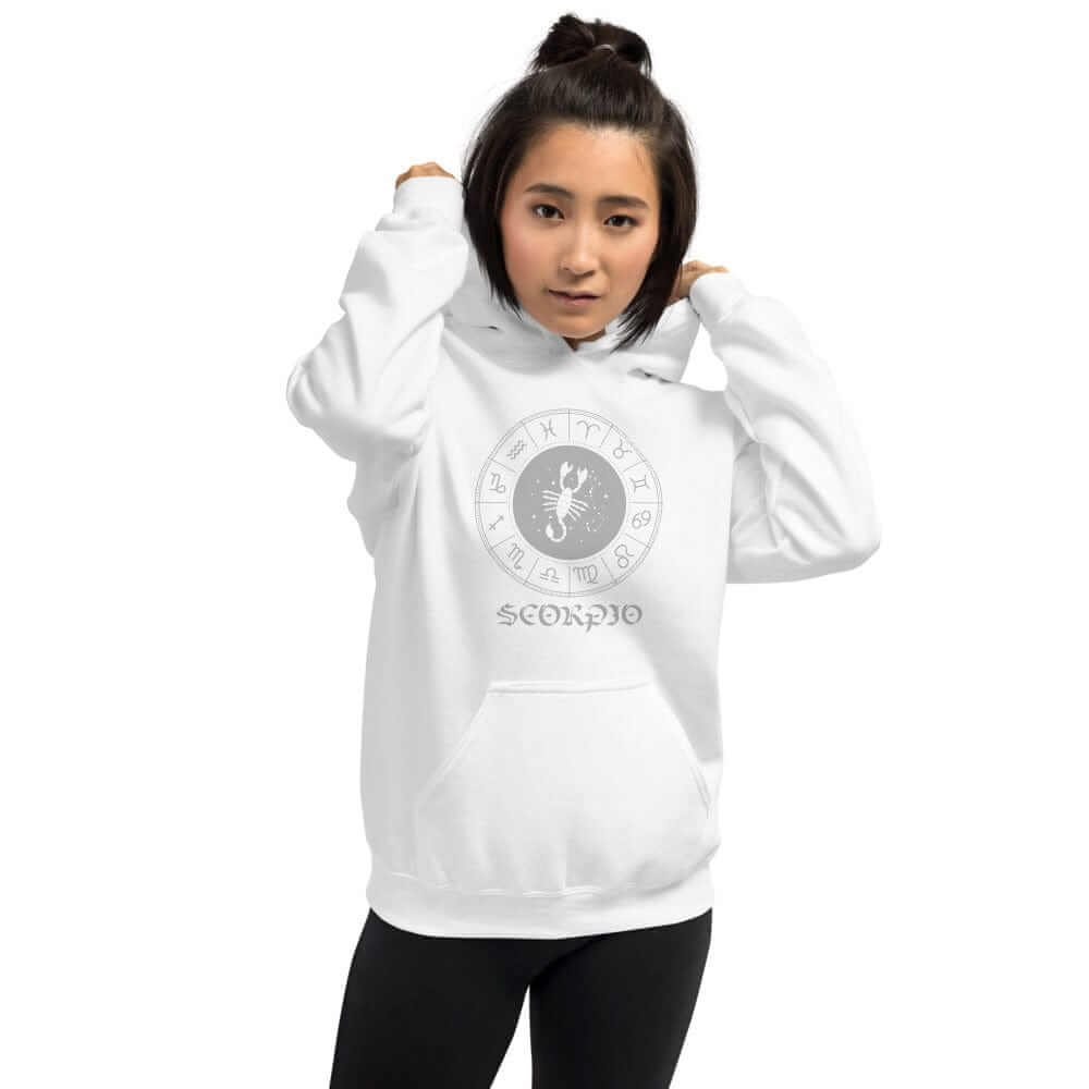 Scorpio Zodiac Star Sign Unisex Hoodie, Hoodie, $ 38.75, A Moment Of Now™
