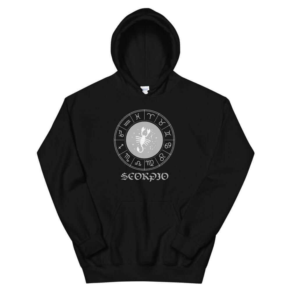 Scorpio Zodiac Star Sign Unisex Hoodie, Hoodie, $ 38.75, A Moment Of Now™