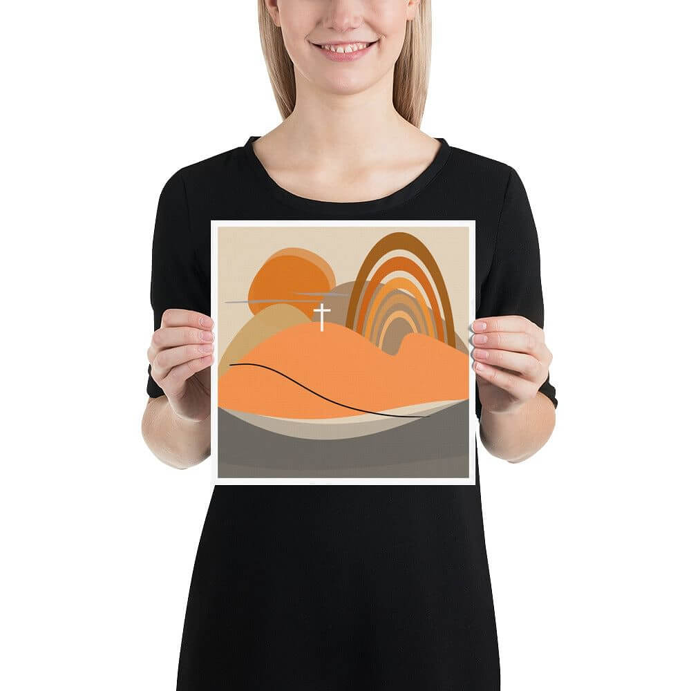 Sha Tin Abstract Shape & Line Modern Art Matte Poster, Poster, $ 26.00, A Moment Of Now™