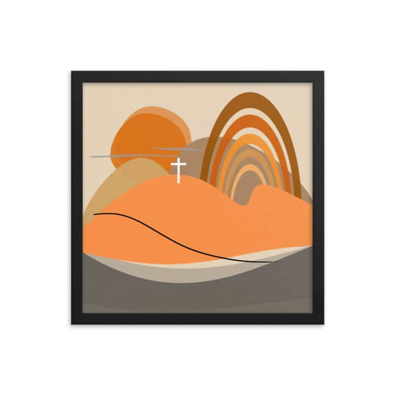 Sha Tin Abstract Shape & Line Modern Art Matte Poster, Poster, $ 26.00, A Moment Of Now™