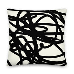 Shae Minimalist Abstract Brush Paint Premium Decorative Throw Pillow Cushion Pillow A Moment Of Now Women’s Boutique Clothing Online Lifestyle Store