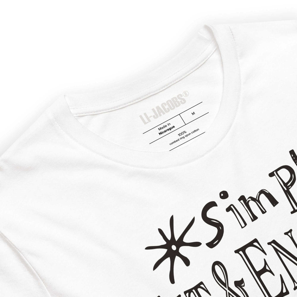 Simply Sit & Enjoy The Moment Mindfulness Living Style Tee Shirt, Tee Shirts, $ 46.00, A Moment Of Now™