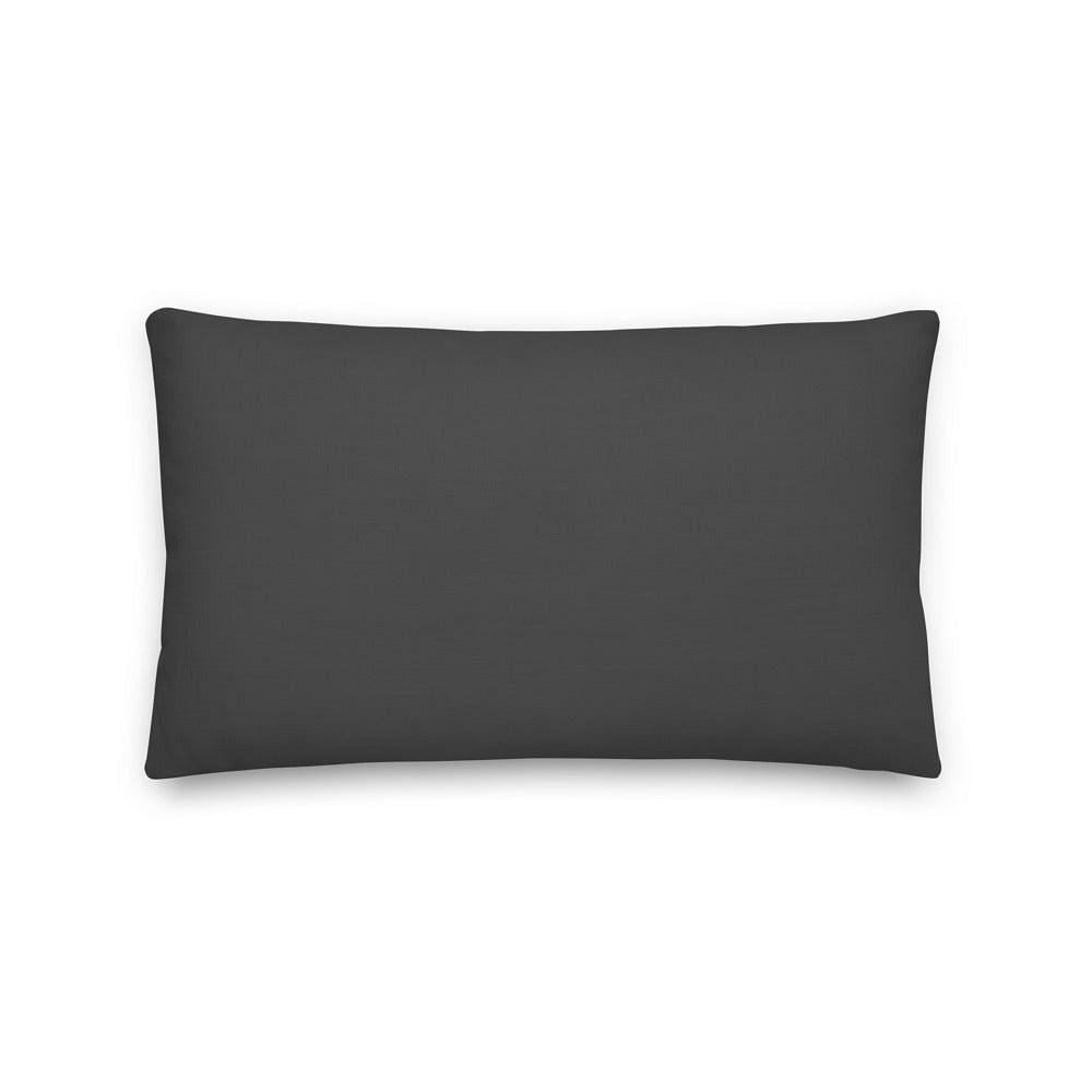 Shop Sofie Round Edge Square Black Pattern Mid Century Modern Minimal Style Premium Pillow, Pillow, USA Boutique