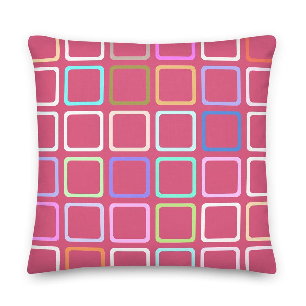Sofie Square Blush Pattern Premium Decorative Throw Pillow Cushion Pillow A Moment Of Now Women’s Boutique Clothing Online Lifestyle Store
