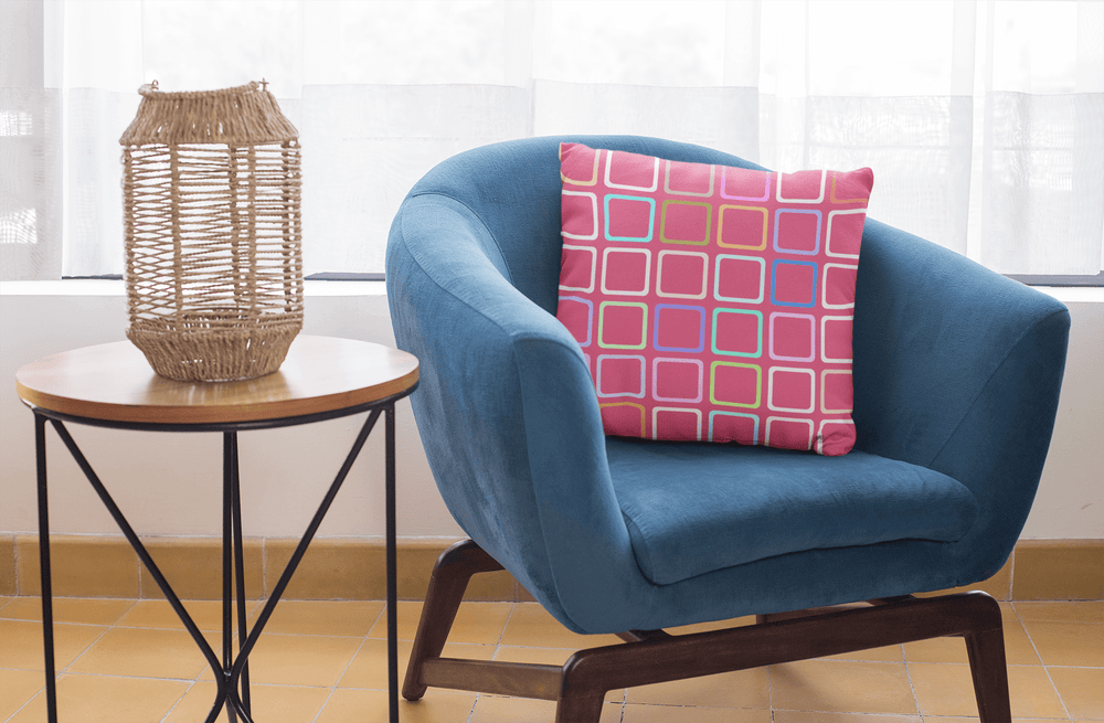 Sofie Square Blush Pattern Premium Decorative Throw Pillow Cushion, Pillow, $ 64.50, A Moment Of Now™