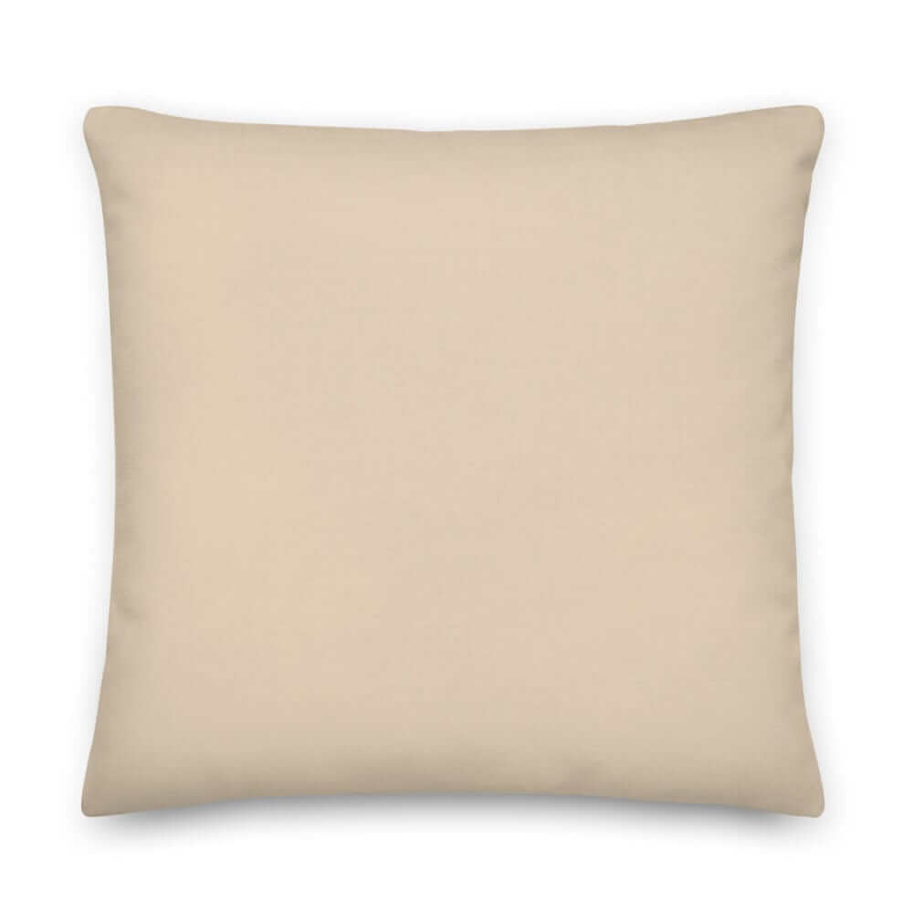 Sofie Square Brown Pattern Mid Century Modern Minimal Style Premium Decorative Throw Pillow Cushion, Pillow, $ 64.50, A Moment Of Now™