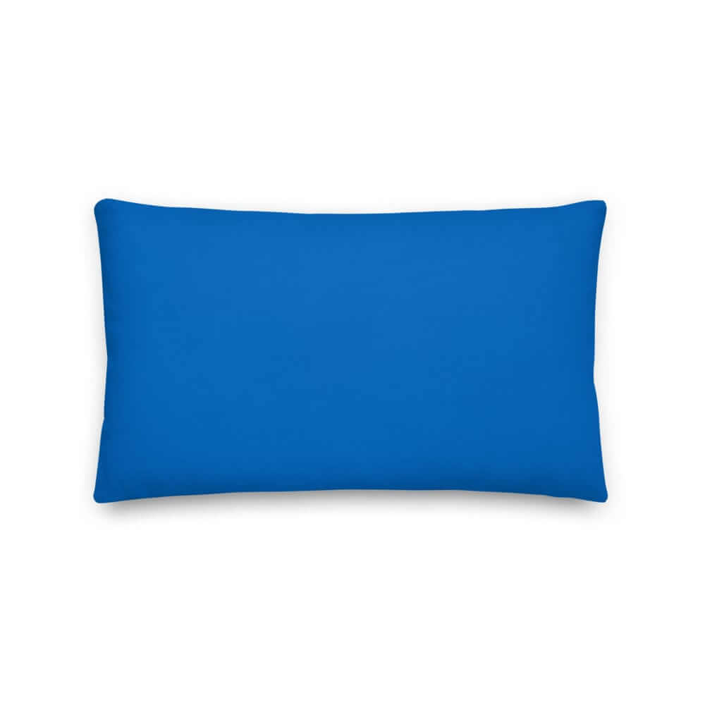 Spanish Blue Premium Decorative Throw Pillow | Bright Blue Decor, Throw Pillows, $ 61.50, A Moment Of Now™