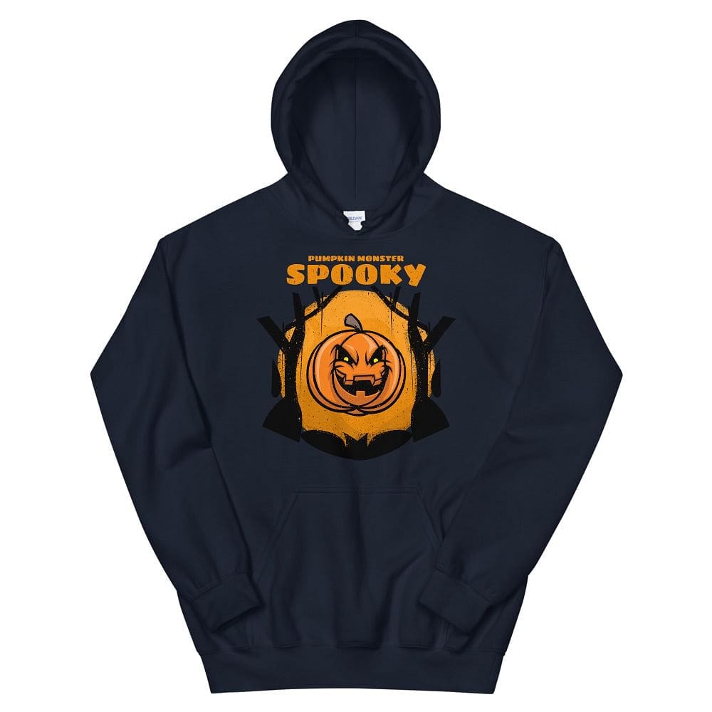 Shop Spooky Pumpkin Monster Halloween Unisex Hoodie, Hoodie, USA Boutique