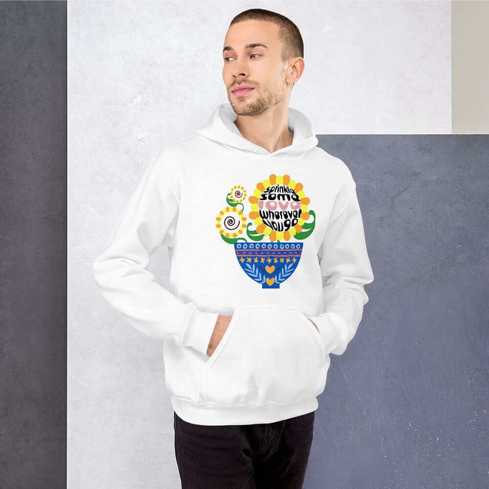 Sprinkle Some Love Wherever You Go Unisex Hoodie, Hoodie, $ 41.50, A Moment Of Now™
