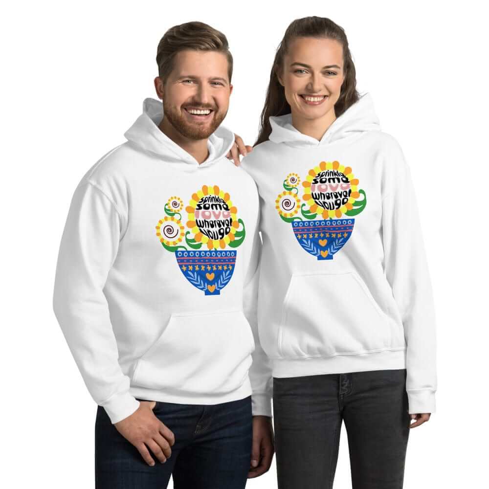 Sprinkle Some Love Wherever You Go Unisex Hoodie, Hoodie, $ 41.50, A Moment Of Now™