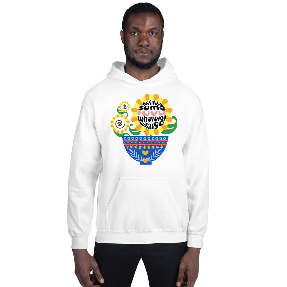 Sprinkle Some Love Wherever You Go Unisex Hoodie, Hoodie, $ 41.50, A Moment Of Now™