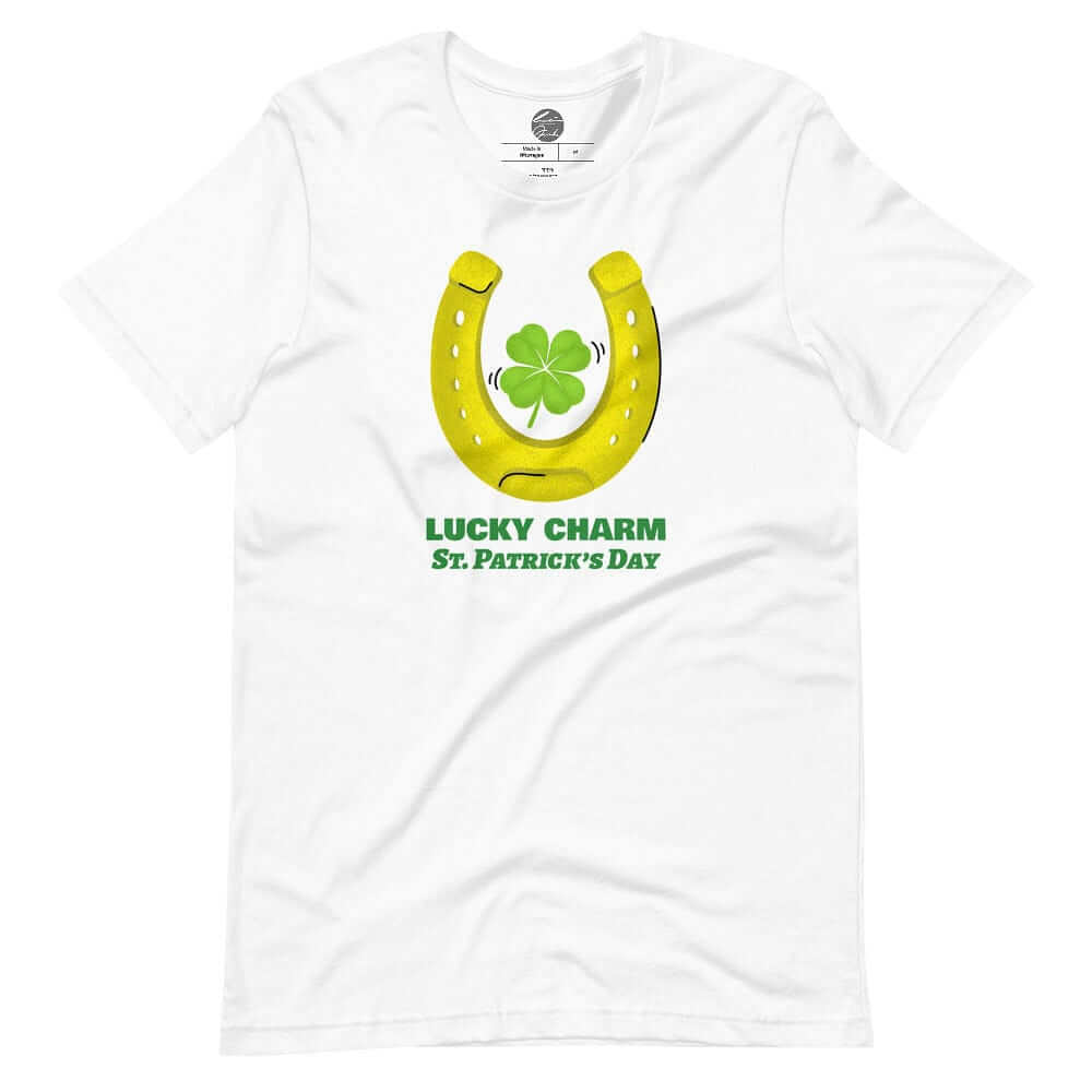 St. Patrick Day Lucky Clover Leaf Short-sleeve Unisex T-shirt, Li-Jacobs, $ 39.50