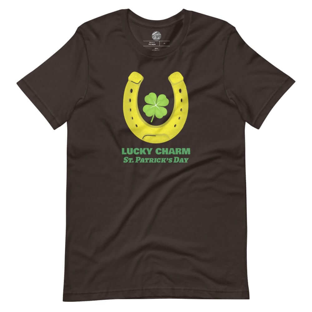 St. Patrick Day Lucky Clover Leaf Short-sleeve Unisex T-shirt, Li-Jacobs, $ 39.50