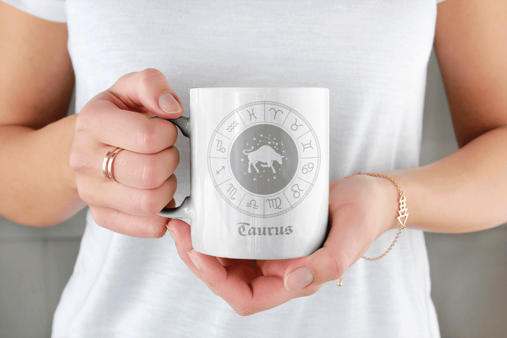 Taurus Zodiac Star Sign Coffee Tea Cup Mug, Mug, $ 17.50, A Moment Of Now™