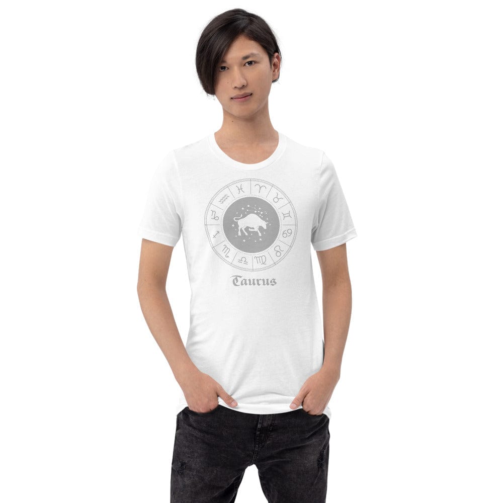Shop Taurus Zodiac Star Sign Short-Sleeve Unisex T-Shirt, Clothing T-shirts, USA Boutique