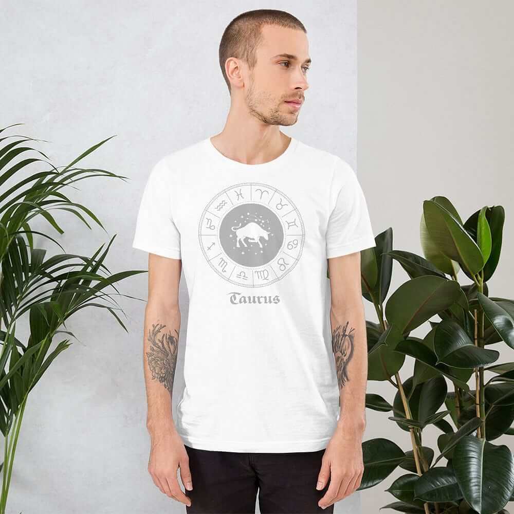 Taurus Zodiac Star Sign Short-Sleeve Unisex T-Shirt, Clothing T-shirts, $ 33.44, A Moment Of Now™