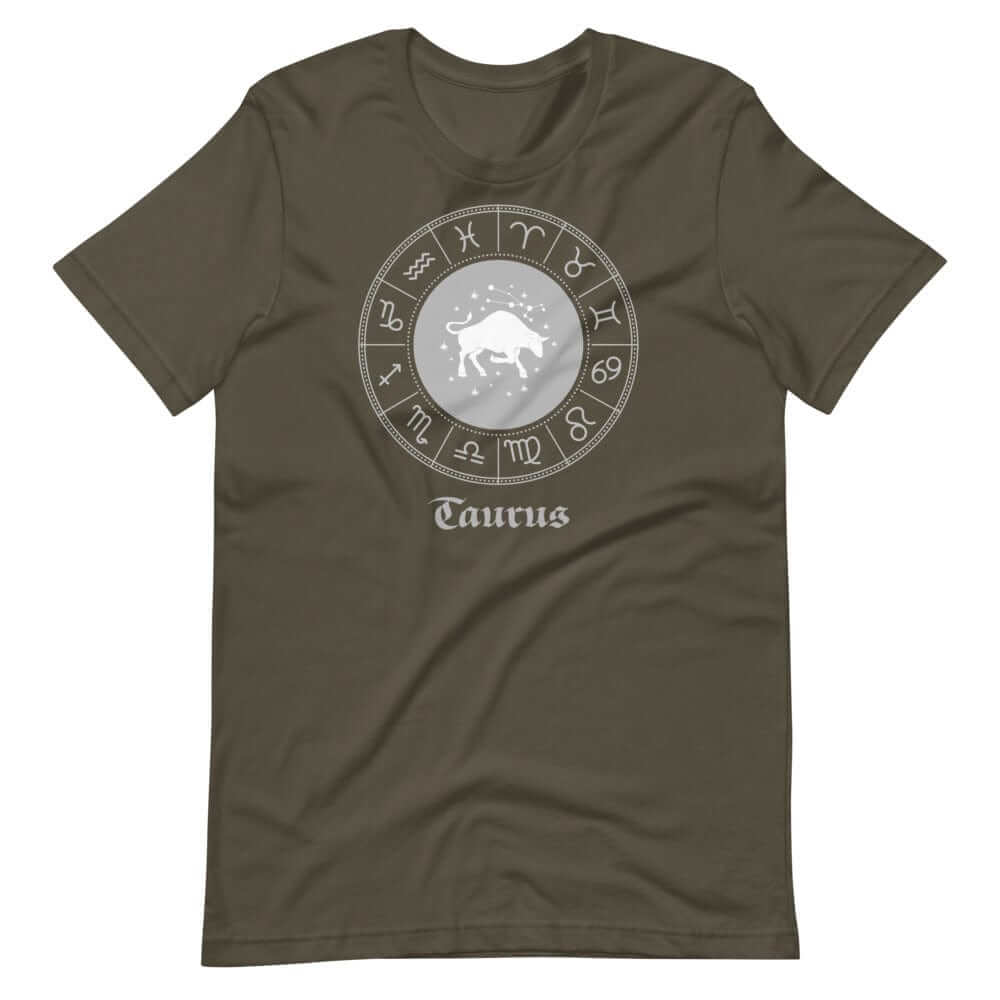 Taurus Zodiac Star Sign Short-Sleeve Unisex T-Shirt, Clothing T-shirts, $ 34.04, A Moment Of Now™