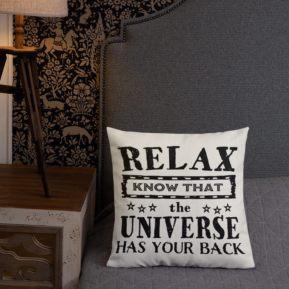 Shop The Universe Has Your Back Inspirational Quote Accent Pillow, Throw Pillows, USA Boutique