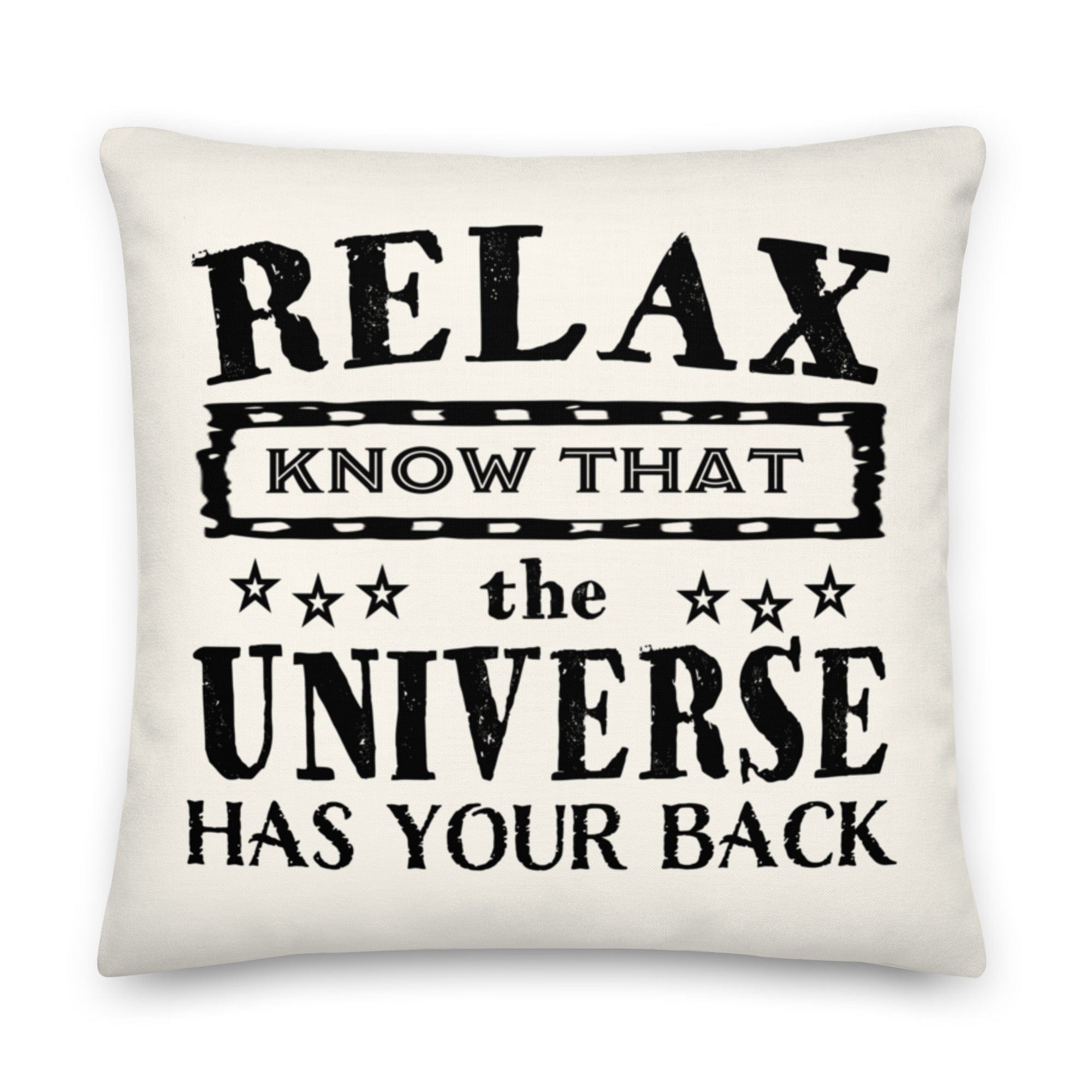 The Universe Has Your Back Inspirational Quote Accent Pillow Throw Pillows A Moment Of Now Women’s Boutique Clothing Online Lifestyle Store
