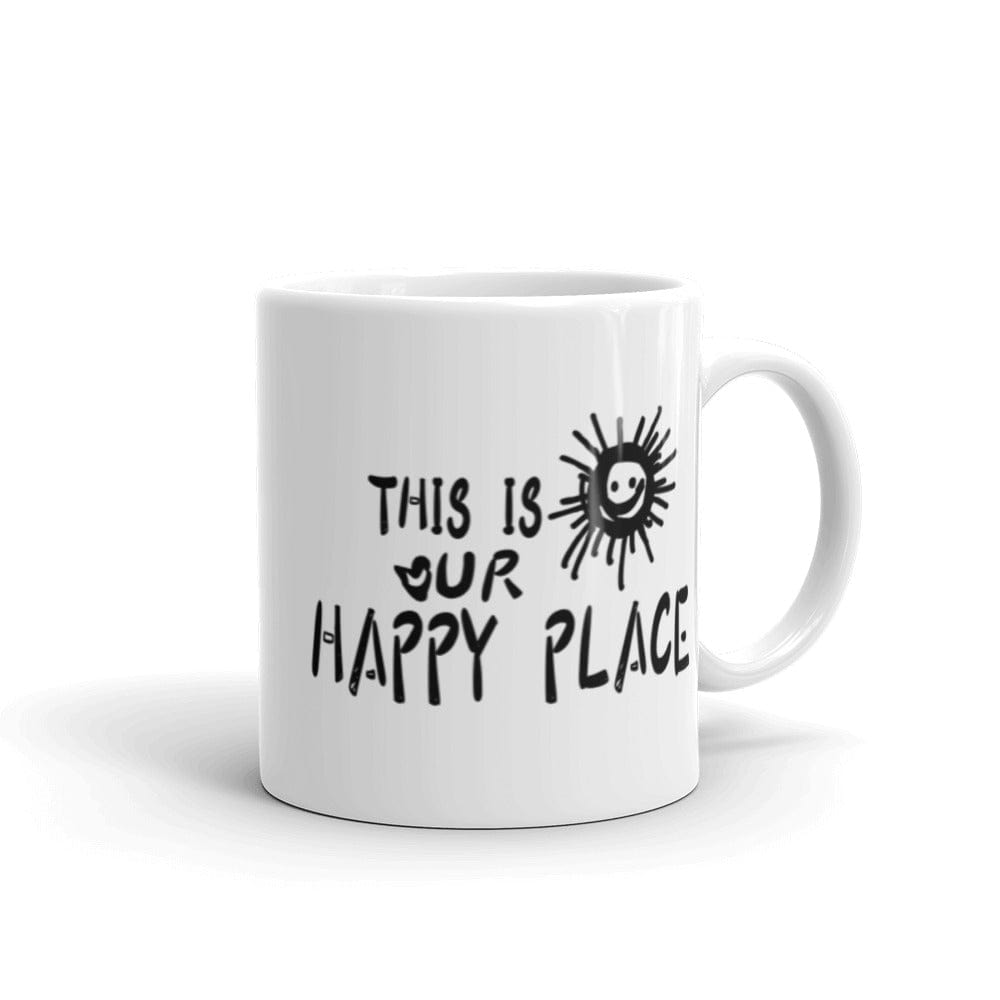This Is Our Happy Place Inspirational Quote Coffee Tea Cup Mug Mugs A Moment Of Now Women’s Boutique Clothing Online Lifestyle Store