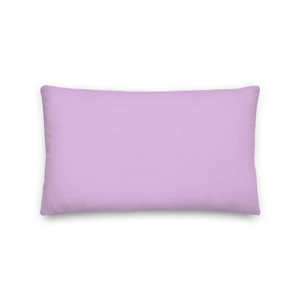 Thistle Pastel Color Premium Pillow | Soft Purple Decor, Throw Pillows, $ 55.00, A Moment Of Now™