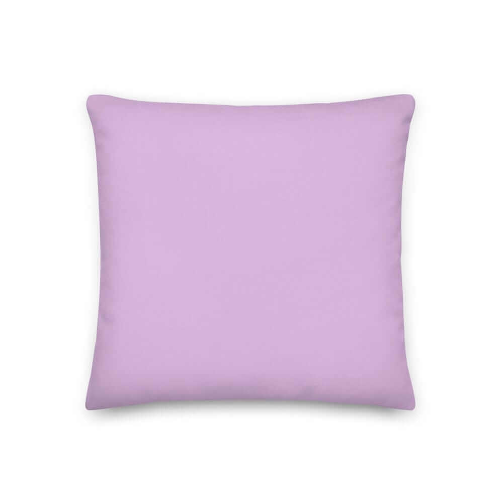 Thistle Pastel Color Premium Pillow | Soft Purple Decor, Throw Pillows, $ 55.00, A Moment Of Now™