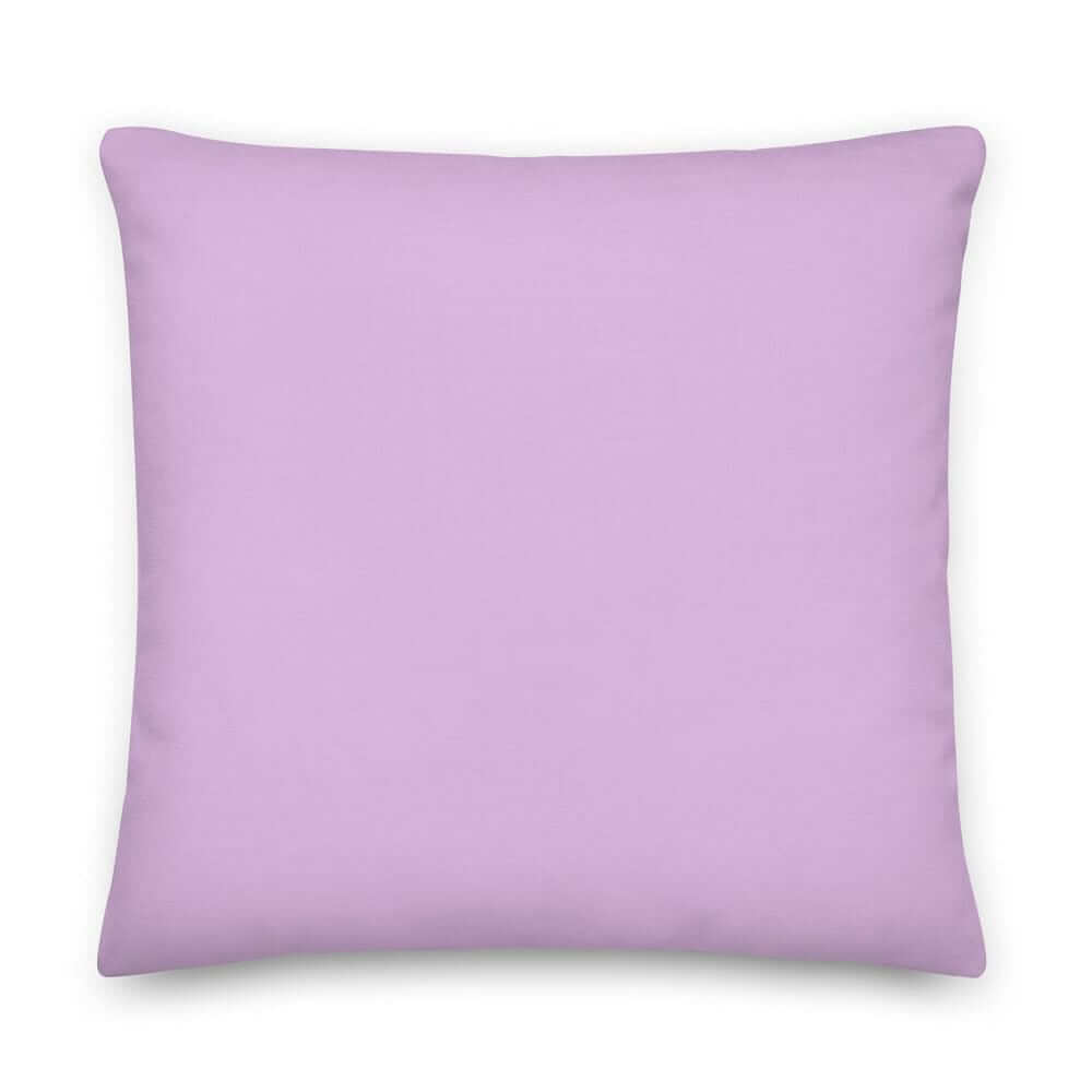 Thistle Pastel Color Premium Pillow | Soft Purple Decor, Throw Pillows, $ 55.00, A Moment Of Now™