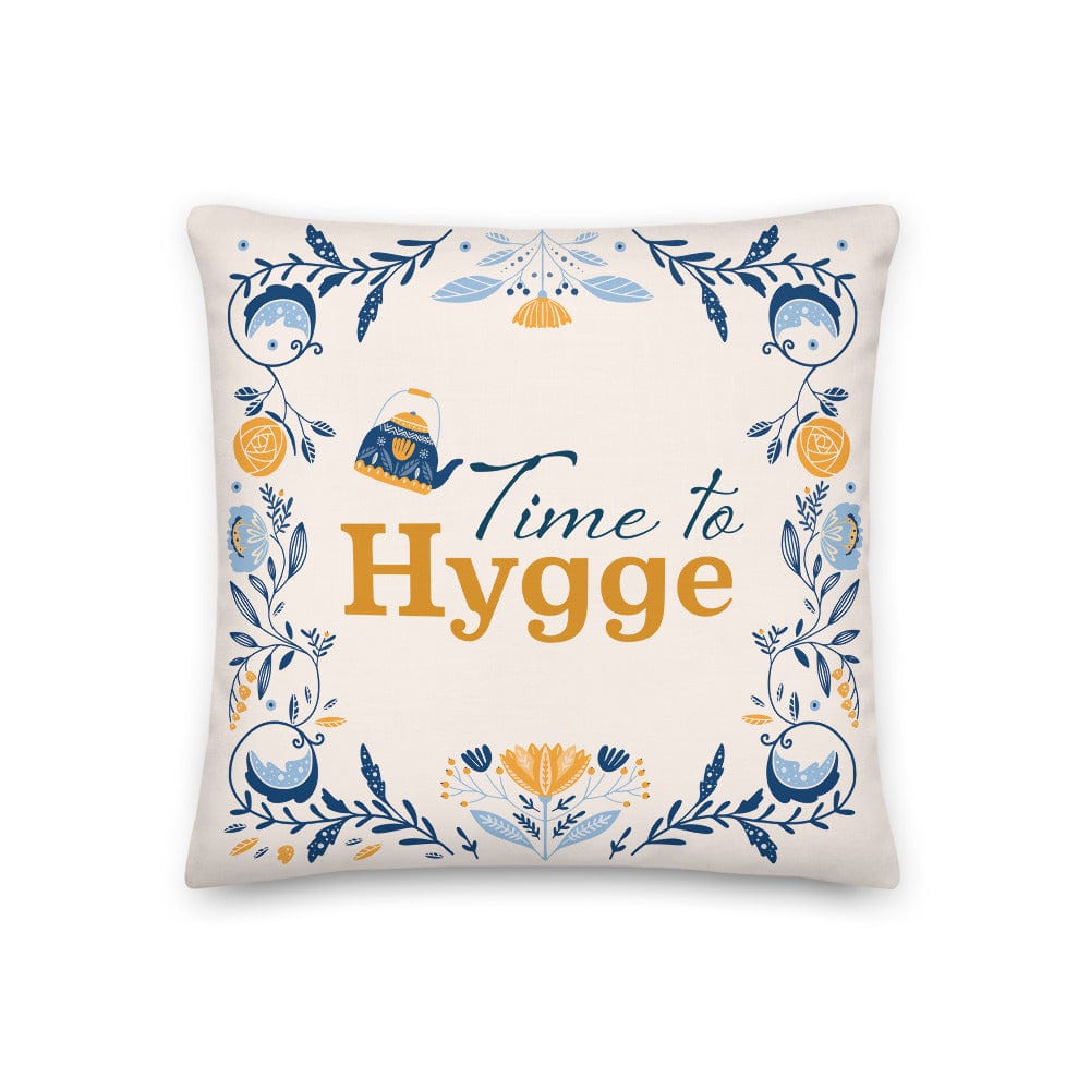 Shop Time to Hygge Lifestyle Premium Decorative Throw Pillow Cushion, Pillow, USA Boutique