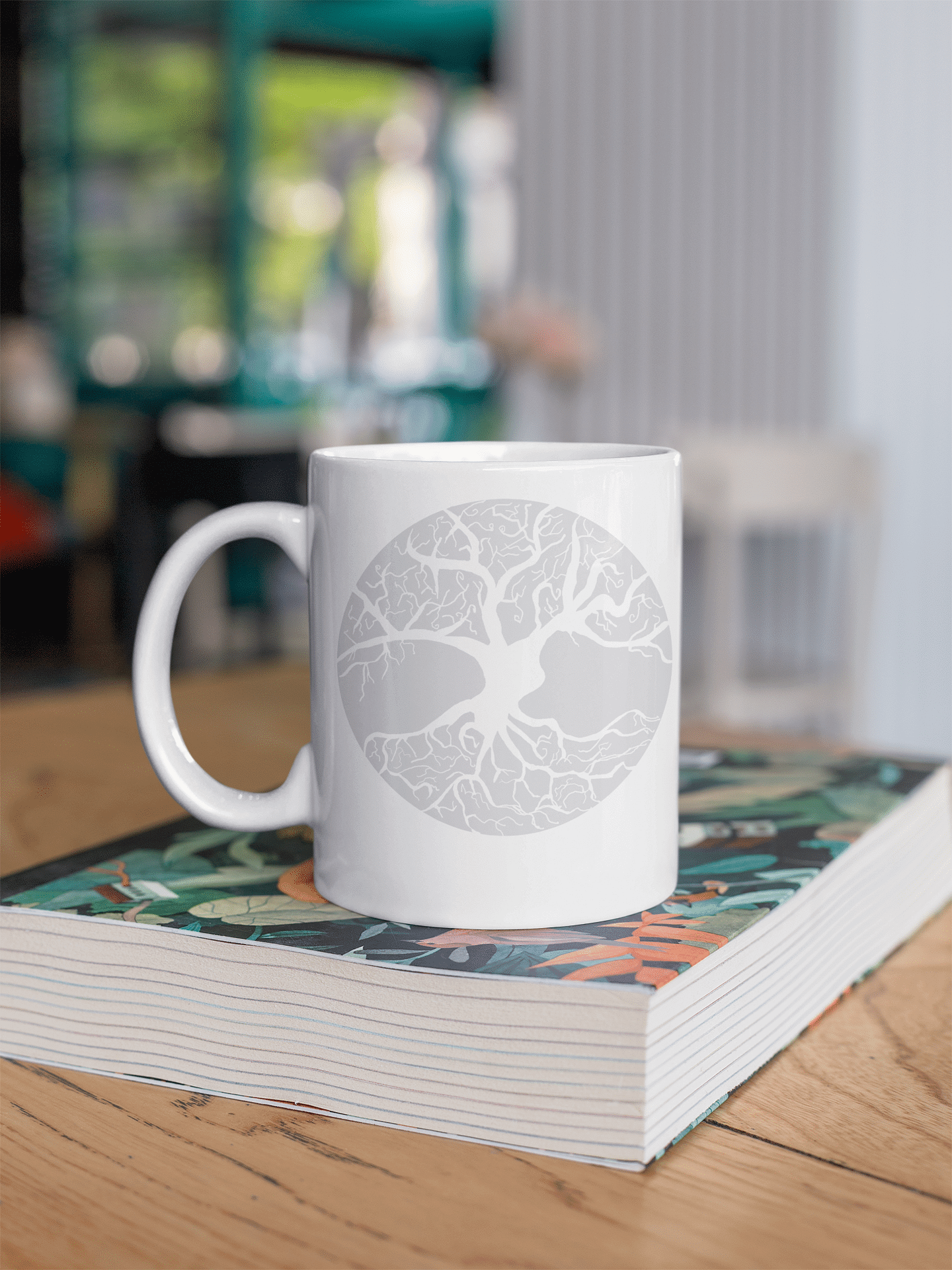 Tree of Life Coffee Tea Cup Mug, A Moment Of Now, $ 17.50