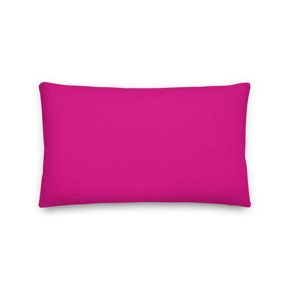 Vivid Cerise Premium Pillow | Bright Pink Bold Decor, Throw Pillows, $ 61.50, A Moment Of Now™