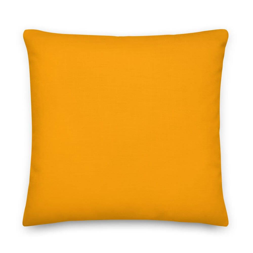 Vivid Orange Peel Premium Decorative Throw Pillow Cushion, Pillow, $ 71.50, A Moment Of Now™