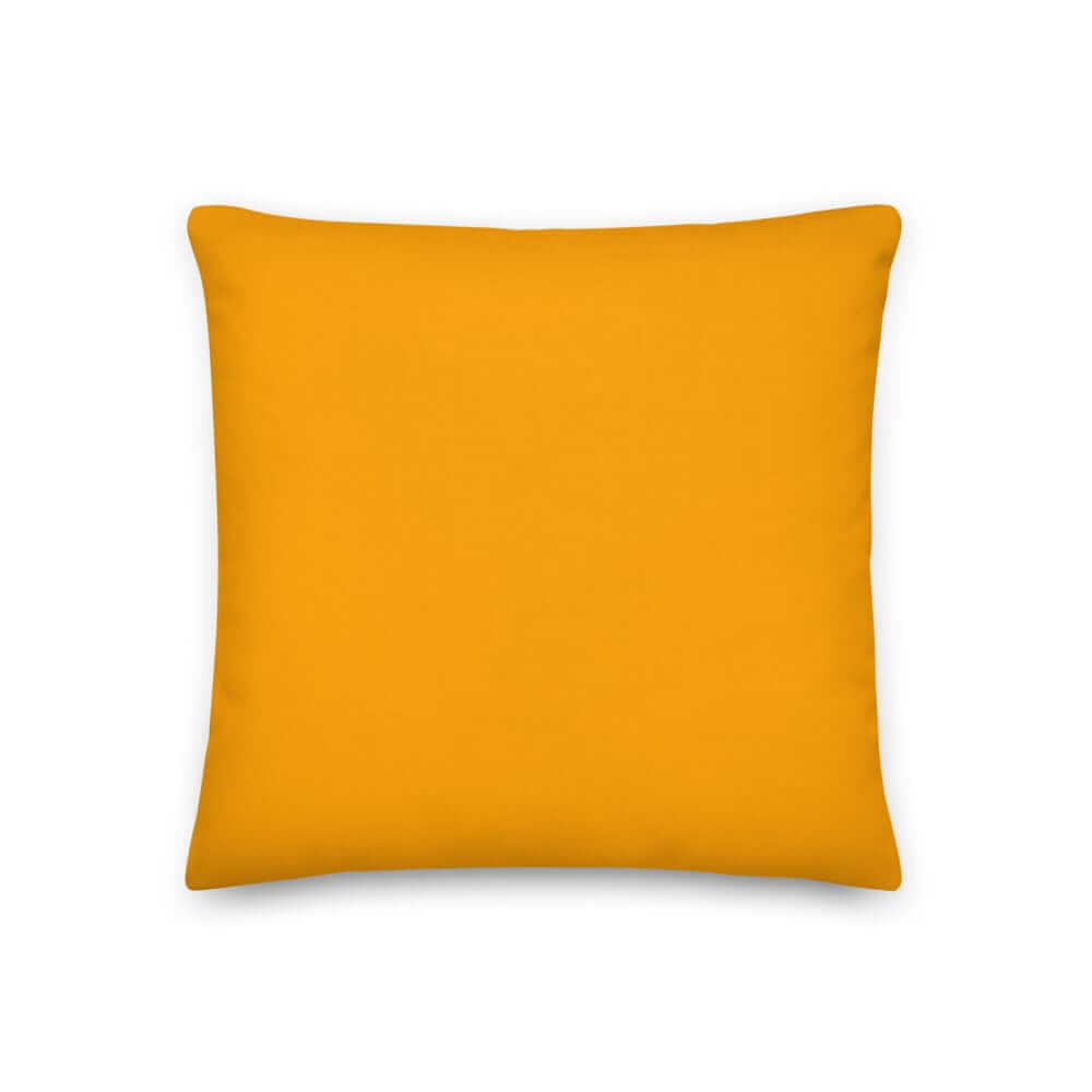 Vivid Orange Peel Premium Decorative Throw Pillow Cushion, Pillow, $ 64.50, A Moment Of Now™